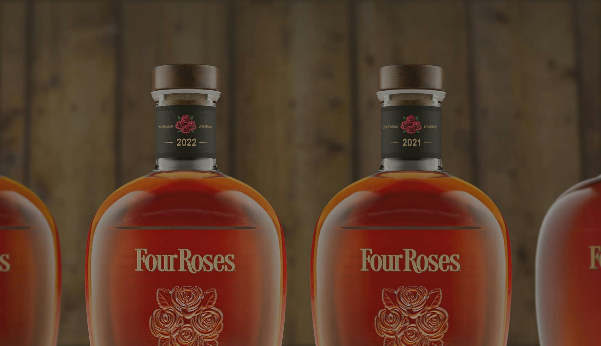 Four Roses Limited Edition Four Roses Barrels Light Up Your Palette