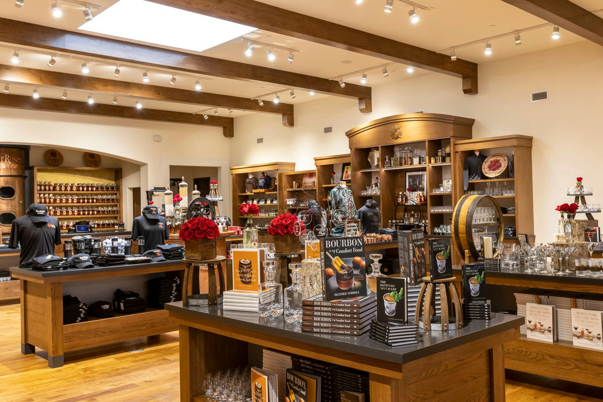 The Four Roses Gift Shop located in our Visitors Center and Distillery.